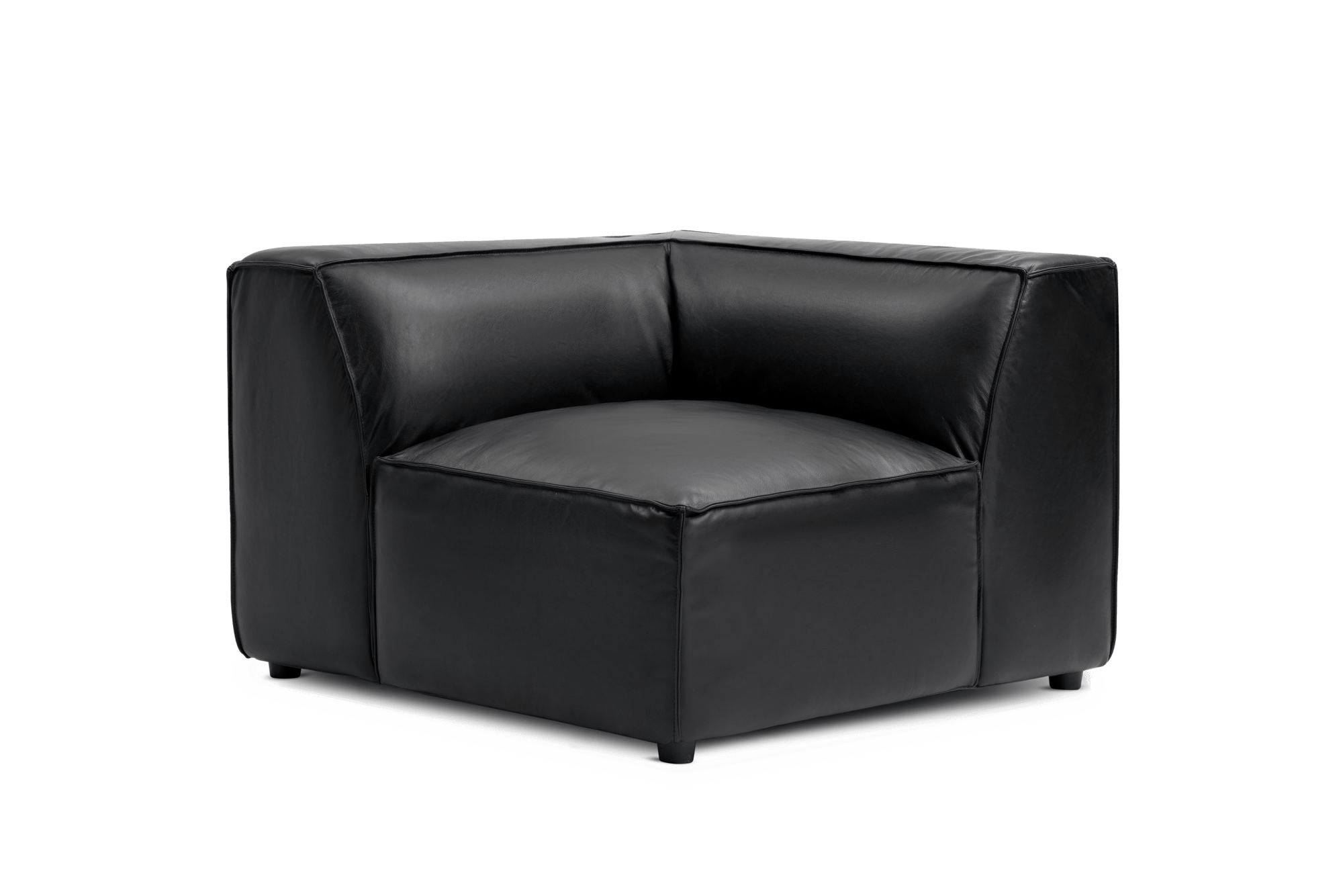 Nathan Leather Corner Lounge Module