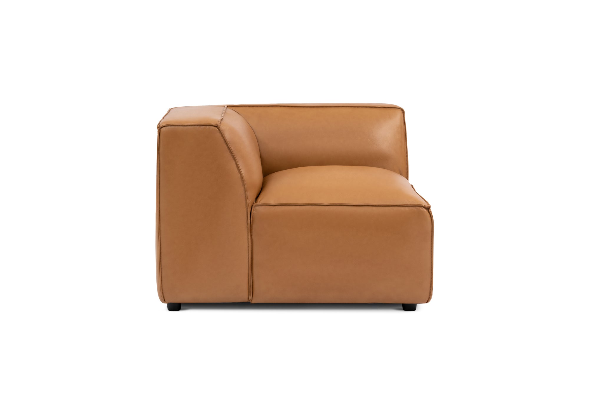 Nathan Leather Corner Lounge Module