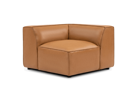 Nathan Leather Corner Lounge Module