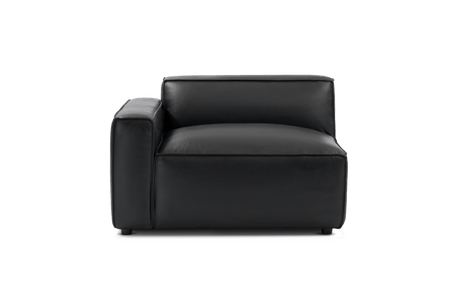 Nathan Leather Left Arm Lounge Module