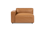 Nathan Leather Left Arm Lounge Module