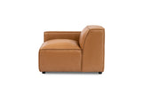 Nathan Leather Left Arm Lounge Module