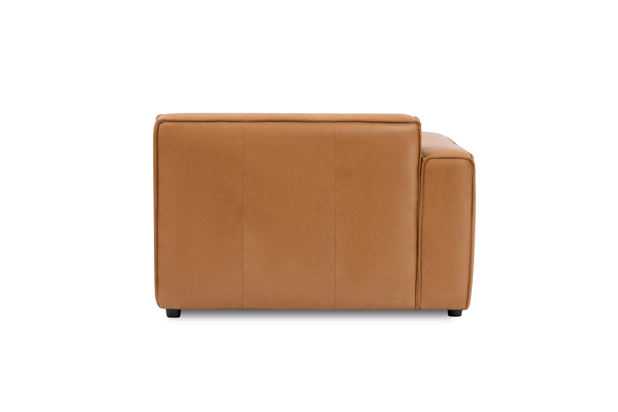 Nathan Leather Left Arm Lounge Module