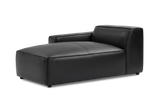 Nathan Leather Left Chaise Lounge Module