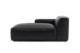 Nathan Leather Left Chaise Lounge Module