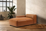Nathan Leather Left Chaise Lounge Module