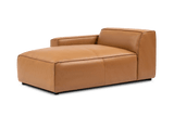 Nathan Leather Left Chaise Lounge Module