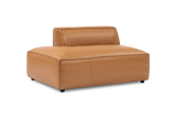 Nathan Leather Left Open-End Lounge Module