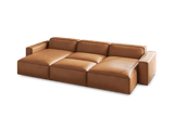 Nathan Leather Modular Bed Sectional Lounge