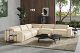 Nathan Leather Modular Corner Sectional Lounge