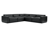 Nathan Leather Modular Corner Sectional Lounge