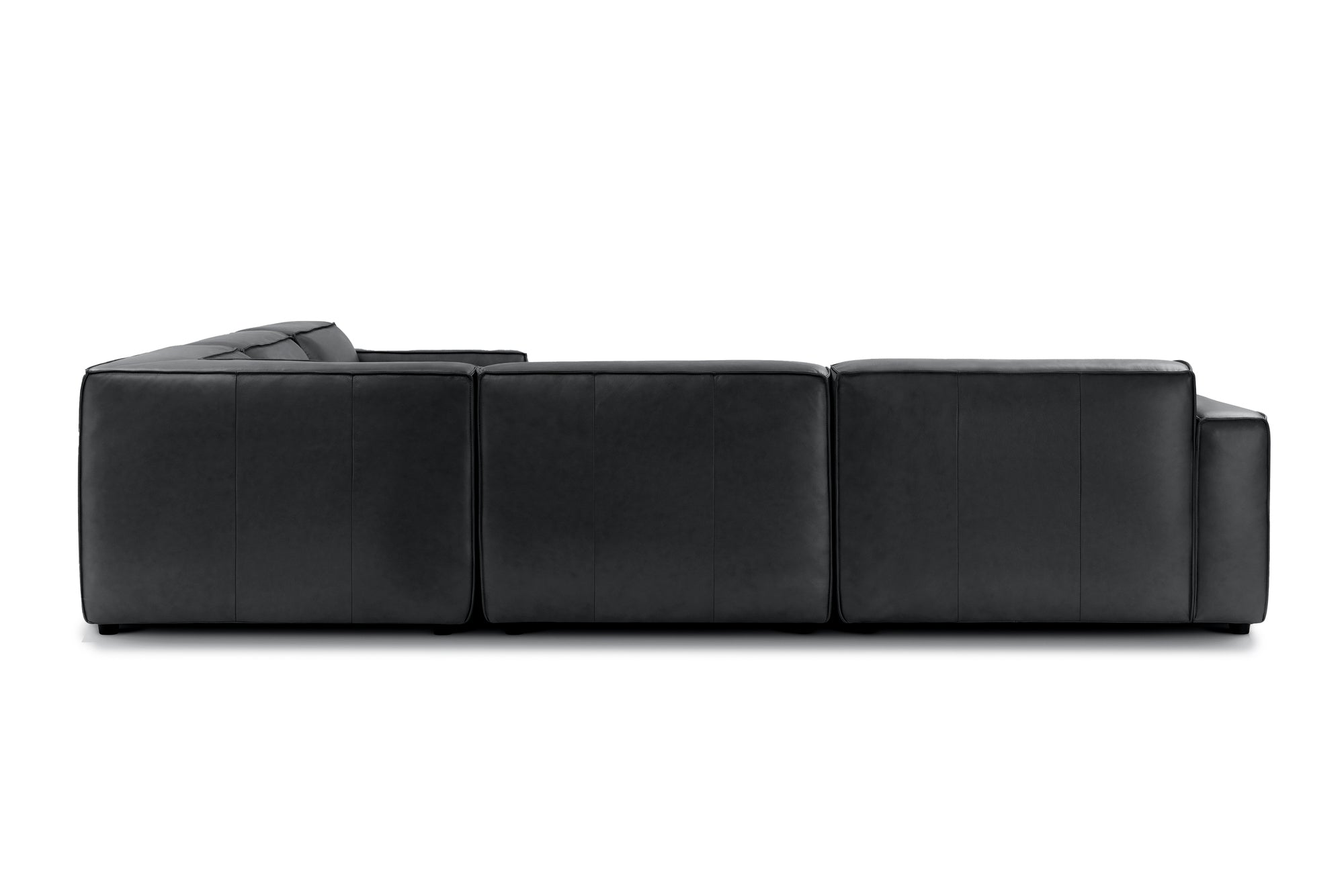 Nathan Leather Modular Corner Sectional Lounge