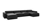 Nathan Leather Modular Sectional Lounge