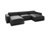Nathan Leather Modular Sectional Lounge