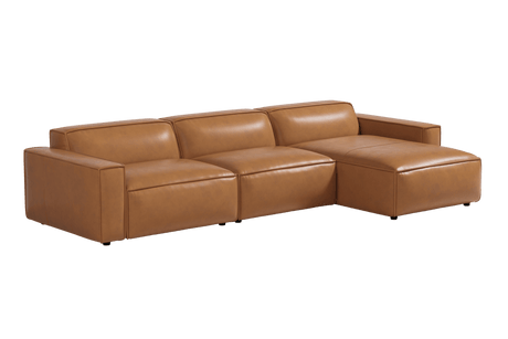 Nathan Leather Modular Sectional Lounge