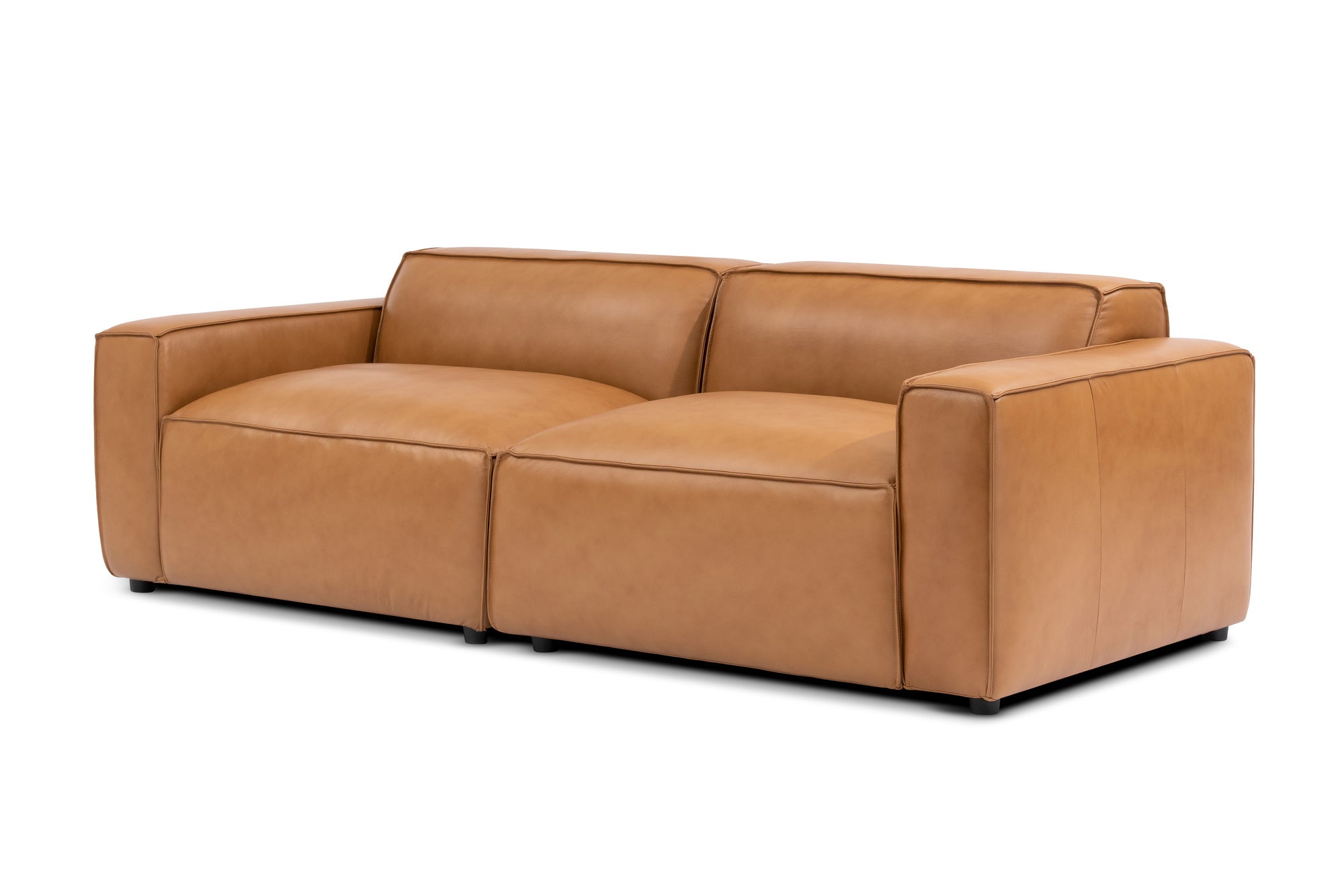 Nathan Leather Modular Lounge