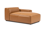 Nathan Leather Right Chaise Lounge Module