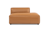 Nathan Leather Right Open-End Lounge Module