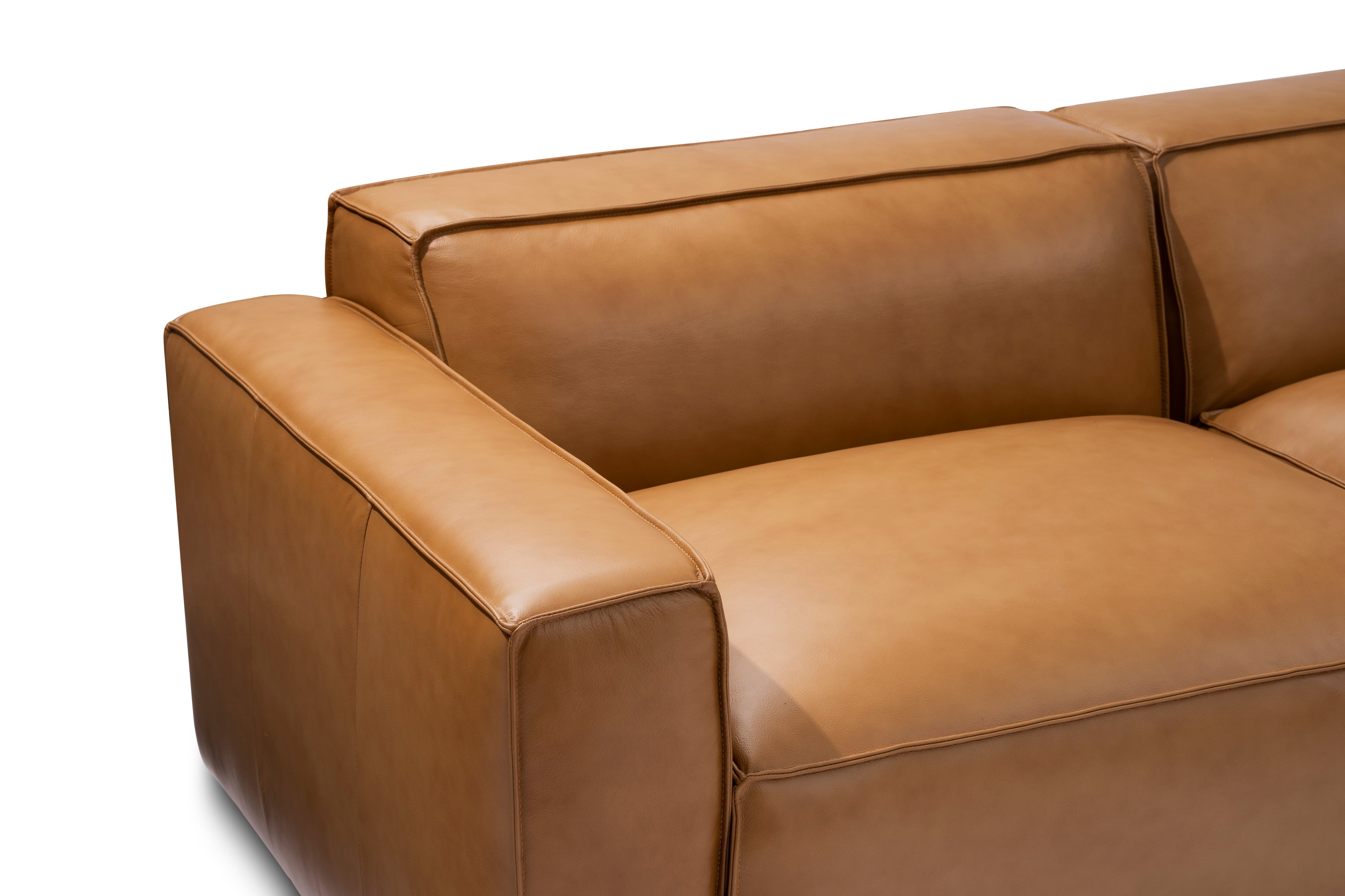 Tan modular lounge best sale