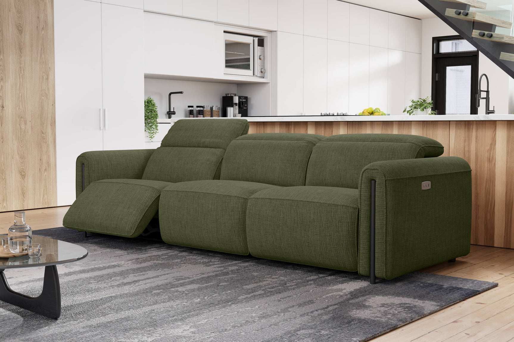 Octavia Fabric Dual Reclining Cloud Lounge