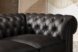 Parma Leather Chesterfield Lounge