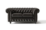 Parma Leather Chesterfield Lounge