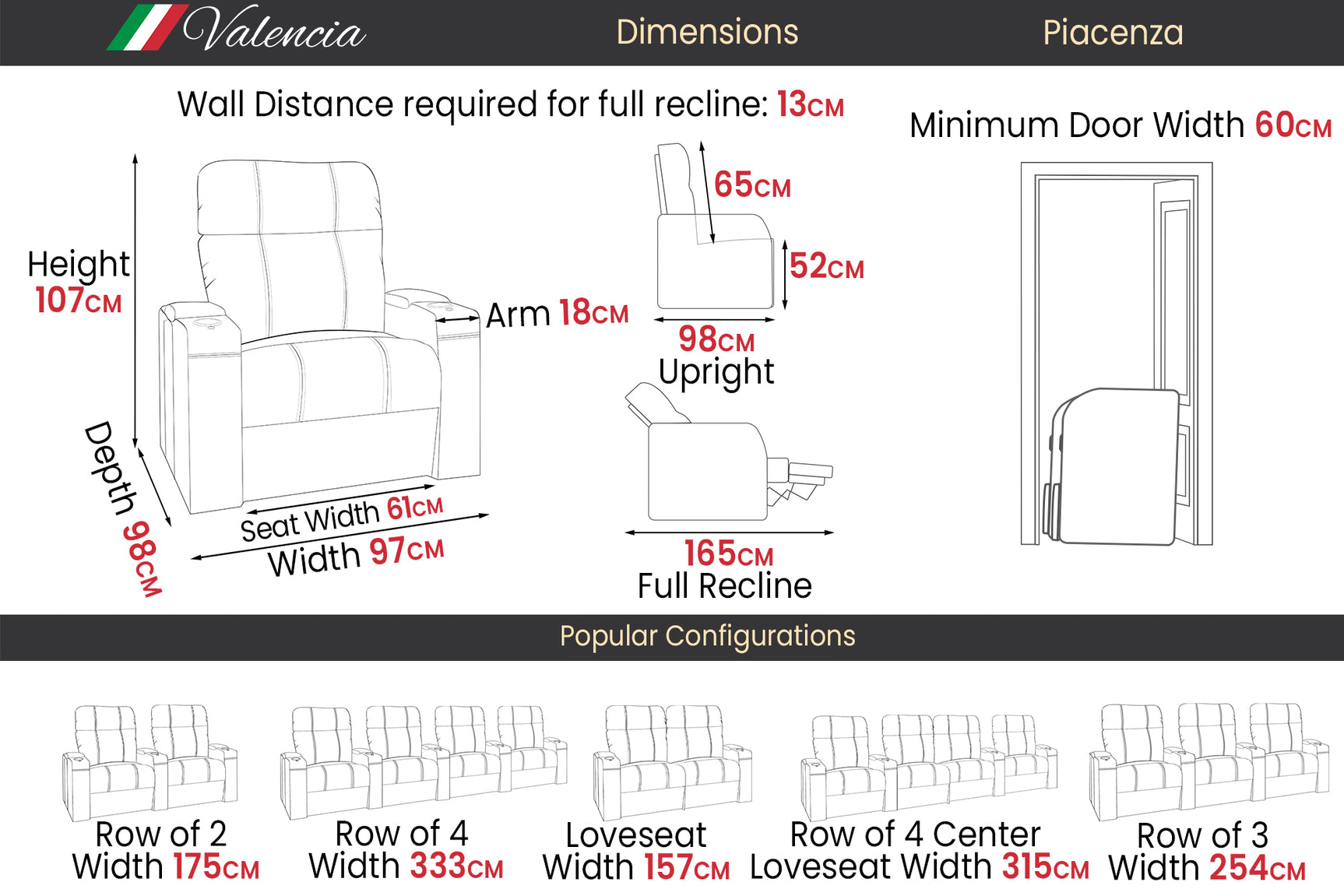 Piacenza Luxury Home Theater Lounge