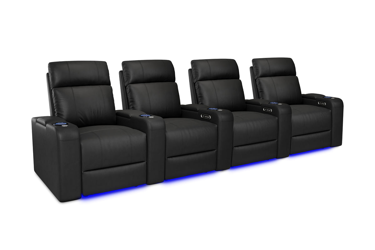 Piacenza Power Headrest Home Theater Lounge
