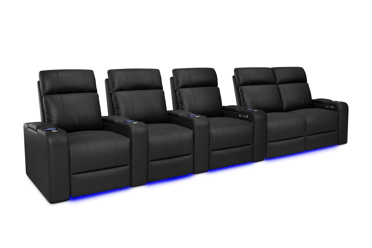 Piacenza Power Headrest Home Theater Lounge
