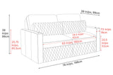 Pisa Leather Lounge Sectional