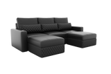 Pisa Leather Lounge Sectional