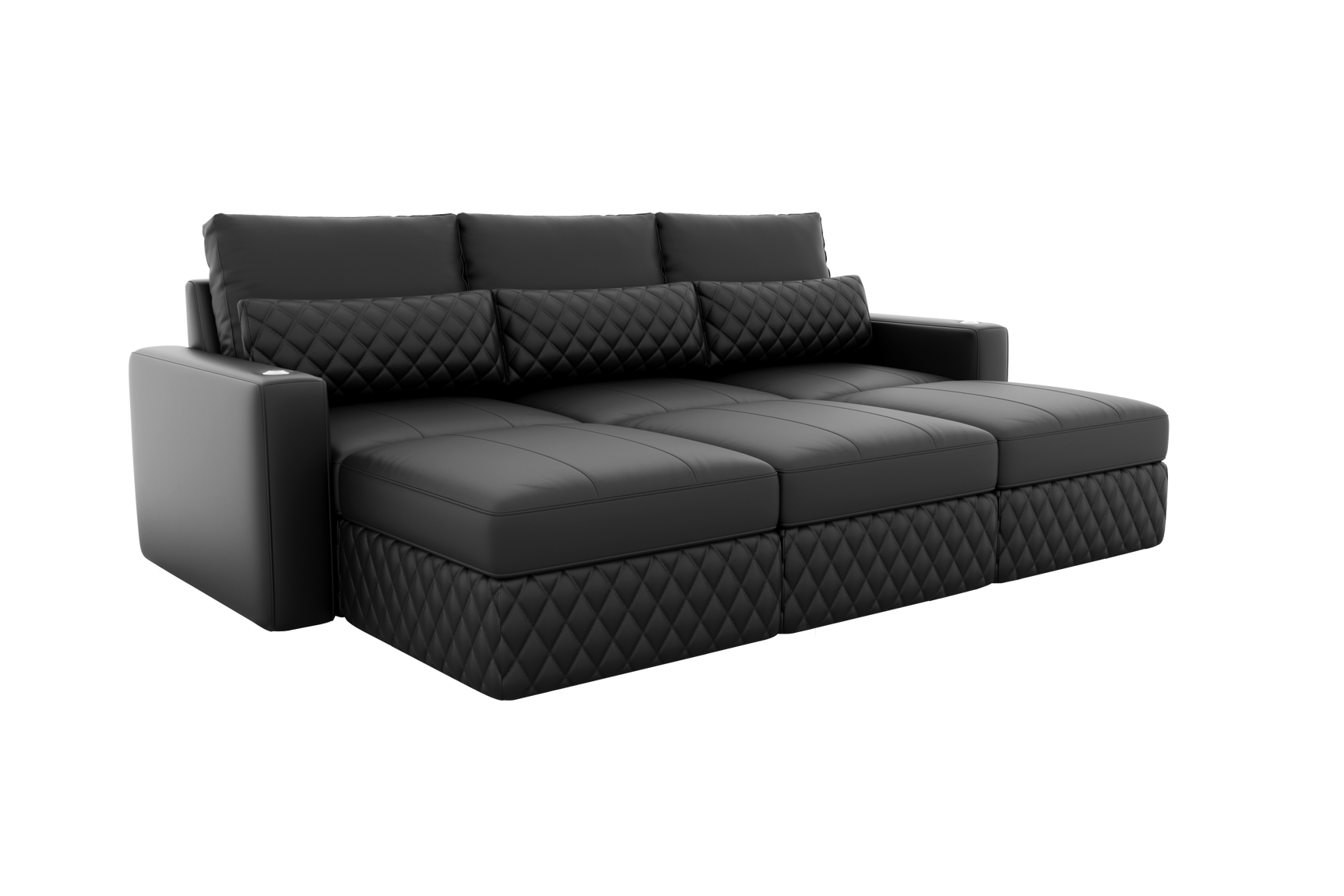 Pisa Leather Lounge Sectional