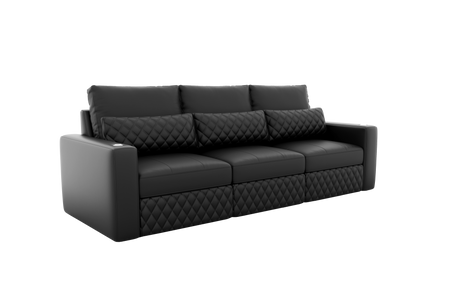 Pisa Leather Lounge Sectional
