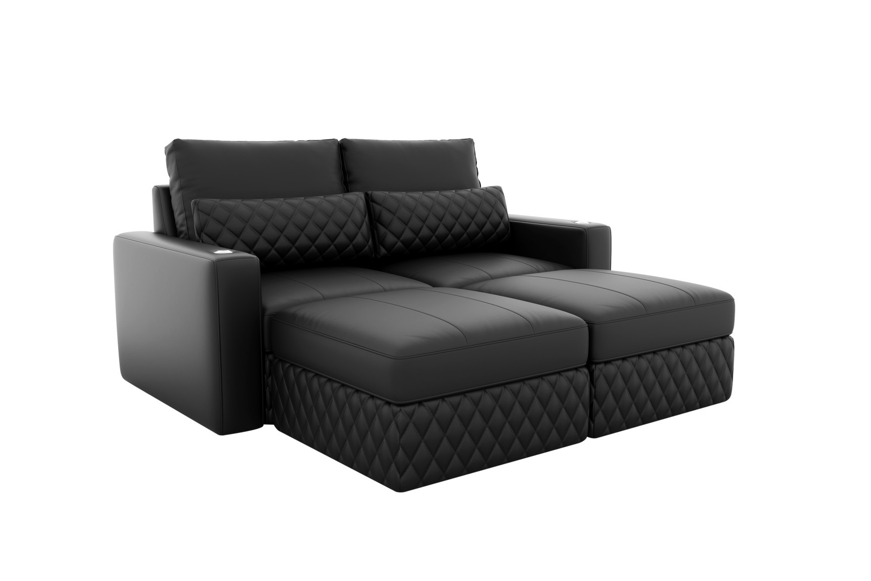 Pisa Leather Lounge Sectional
