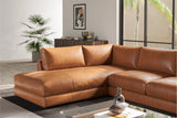 Serena Leather Sectional Lounge