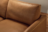 Serena Leather Sectional Lounge