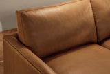 Serena Leather Sectional Lounge