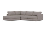 Serena Leather Sectional Lounge