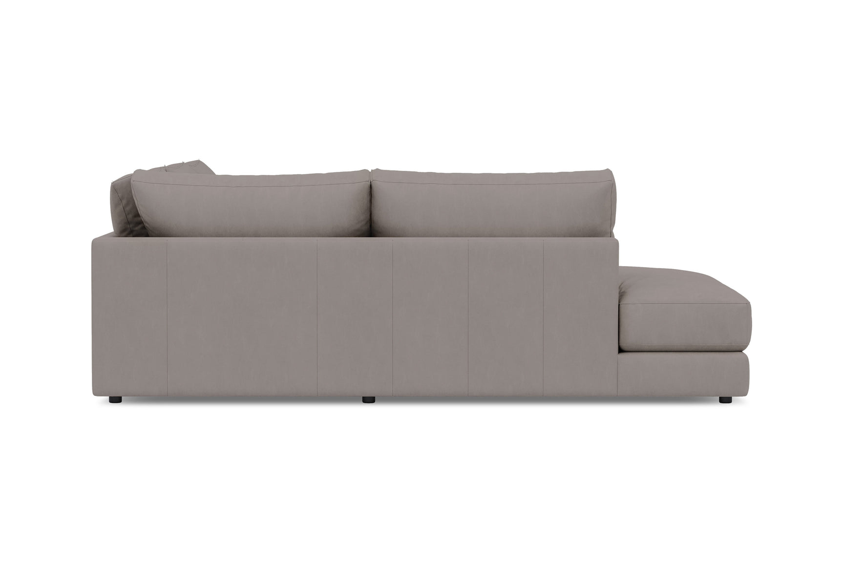 Serena Leather Sectional Lounge