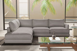 Serena Leather Sectional Lounge