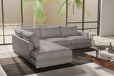 Serena Leather Sectional Lounge