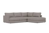 Serena Leather Sectional Lounge