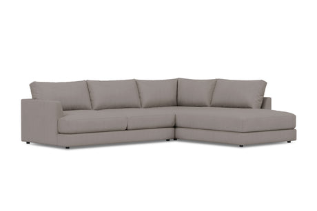 Serena Leather Sectional Lounge
