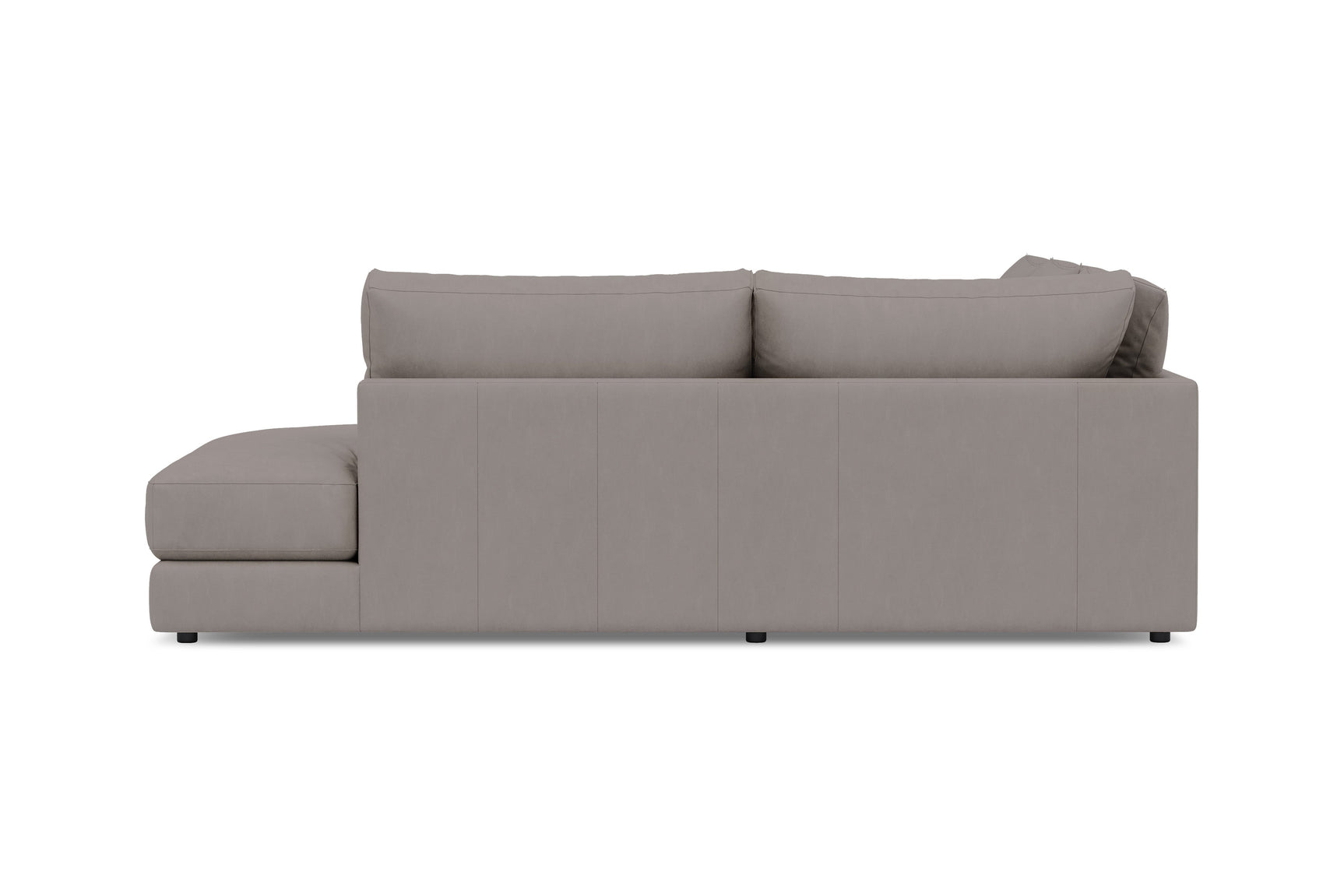 Serena Leather Sectional Lounge