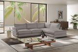 Serena Leather Sectional Lounge