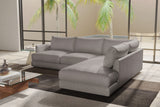 Serena Leather Sectional Lounge