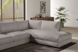 Serena Leather Sectional Lounge