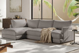 Serena Leather Sectional Lounge