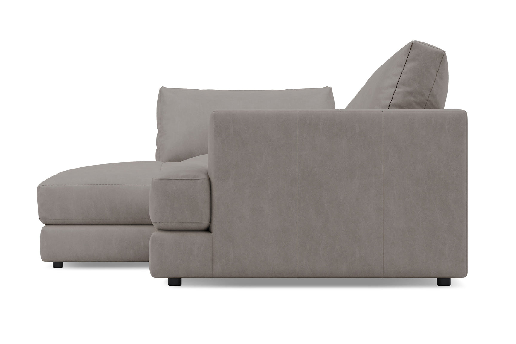 Serena Leather Sectional Lounge