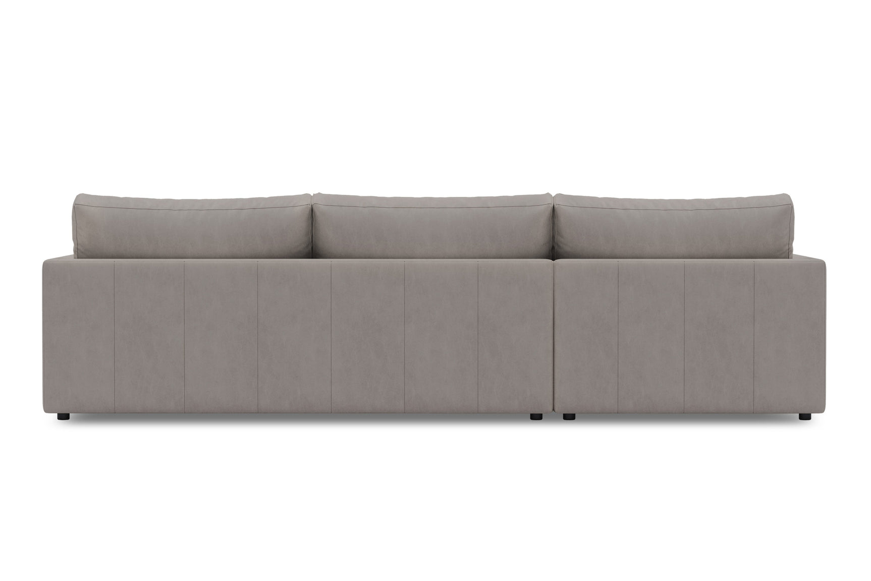 Serena Leather Sectional Lounge